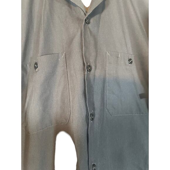 Dickies Short Sleeve Sam Adams Brewhouse Mechanic Work Shirt Men Sz S - Picture 4 of 8